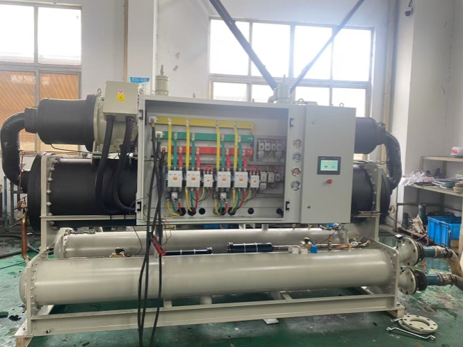 1250KW water cooled chiller delivery